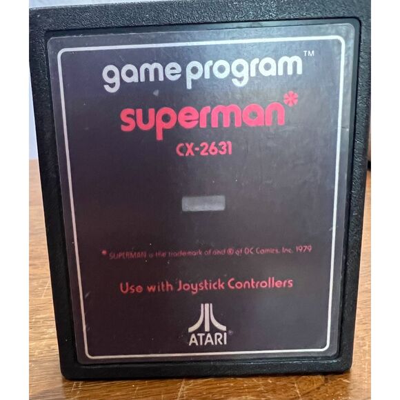 Atari 2600 Other - Vintage Atari 2600 Superman 1979